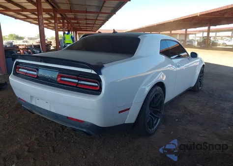 2018 Dodge Challenger Srt Hellcat Widebody из США, поврежденный, VIN 2C3CDZC96JH138272